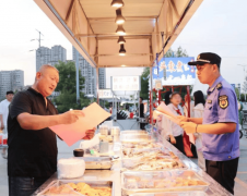 党建引领聚合力 滨城区彭李街道“潮汐摊 